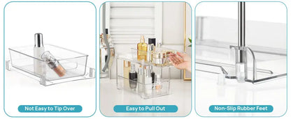 Pull-Out Drawer Organizer for Easy Access Storage Solution