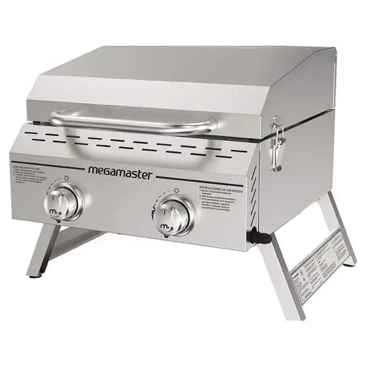 Stainless Steel 2-Burner BBQ Grill - United States / Stainless Steel