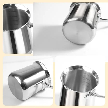 Turkish Coffee Pot: SUS304 Stainless Steel Briki for Greek & Arabic Coffee (20oz) - Take Fire