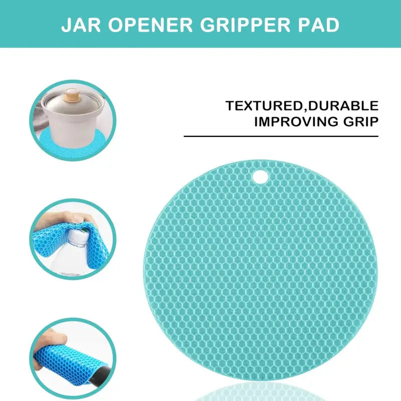 Senior-Friendly Jar Opener: 5-in-1 Non-Slip Tool for Arthritic Hands & Stubborn Lids - Take Fire