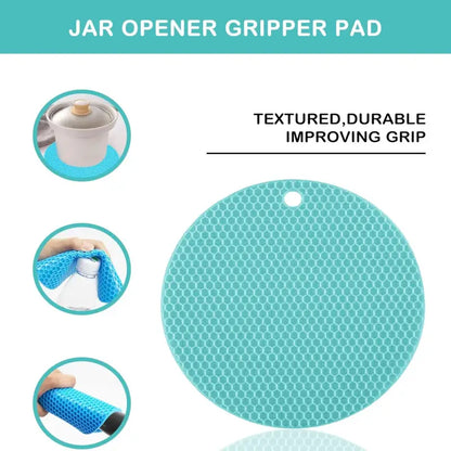 Senior-Friendly Jar Opener: 5-in-1 Non-Slip Tool for Arthritic Hands & Stubborn Lids - Take Fire