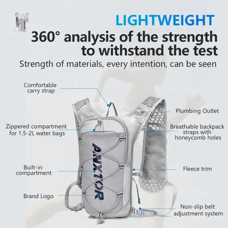 TakeFunGOGOGO Trail Running Ultra-Light Hydration Vest TakeFunGOGOGO 