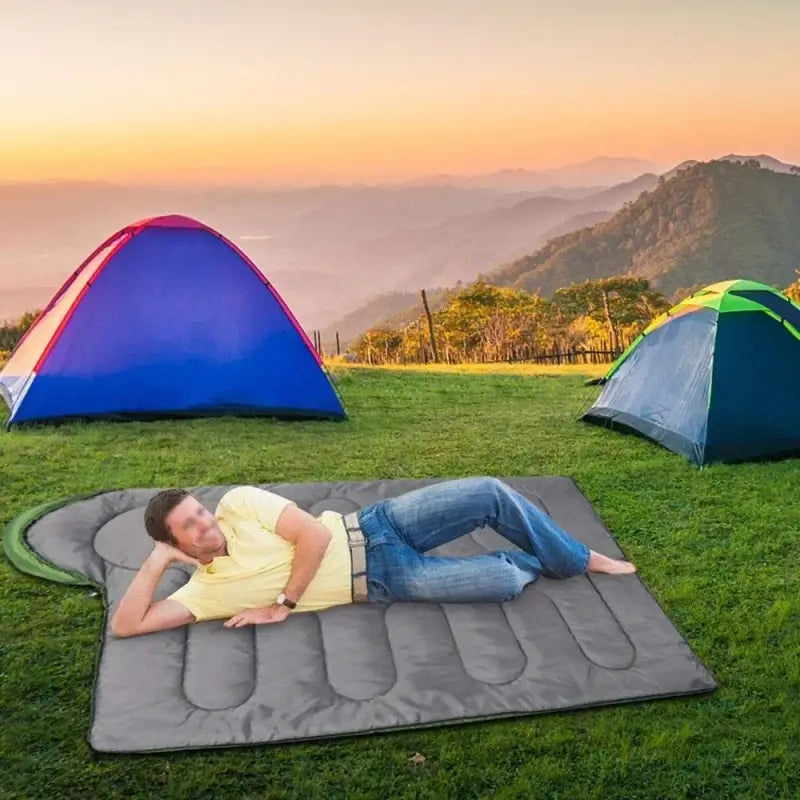Ultralight Waterproof 4-Season Envelope Sleeping Bag - 睡袋