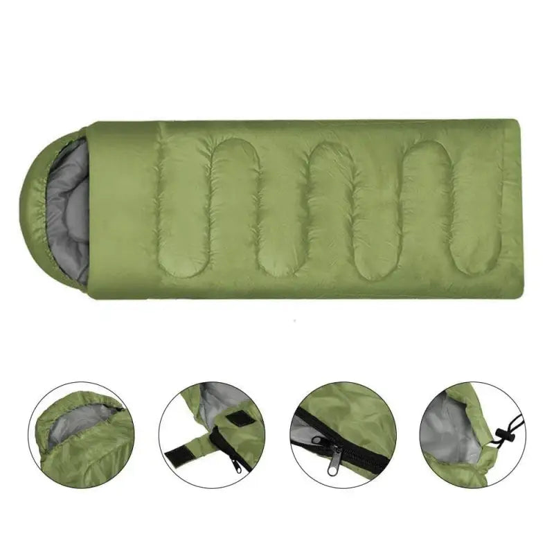 Ultralight Waterproof 4-Season Envelope Sleeping Bag - 睡袋