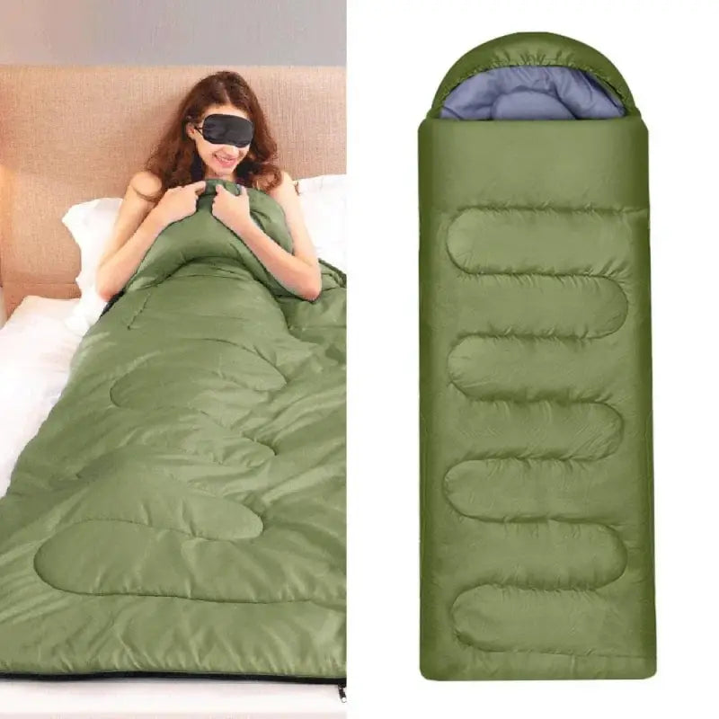 Ultralight Waterproof 4-Season Envelope Sleeping Bag - 睡袋