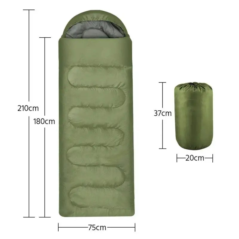 Ultralight Waterproof 4-Season Envelope Sleeping Bag - 睡袋