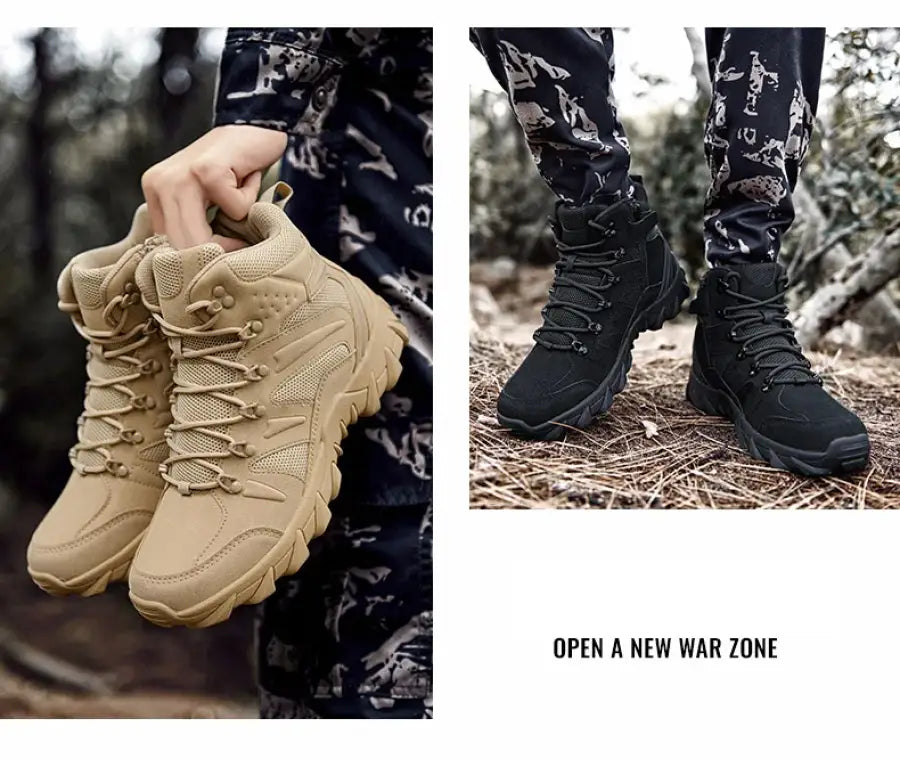 Upgraded Tactical Combat Boots - 户外鞋