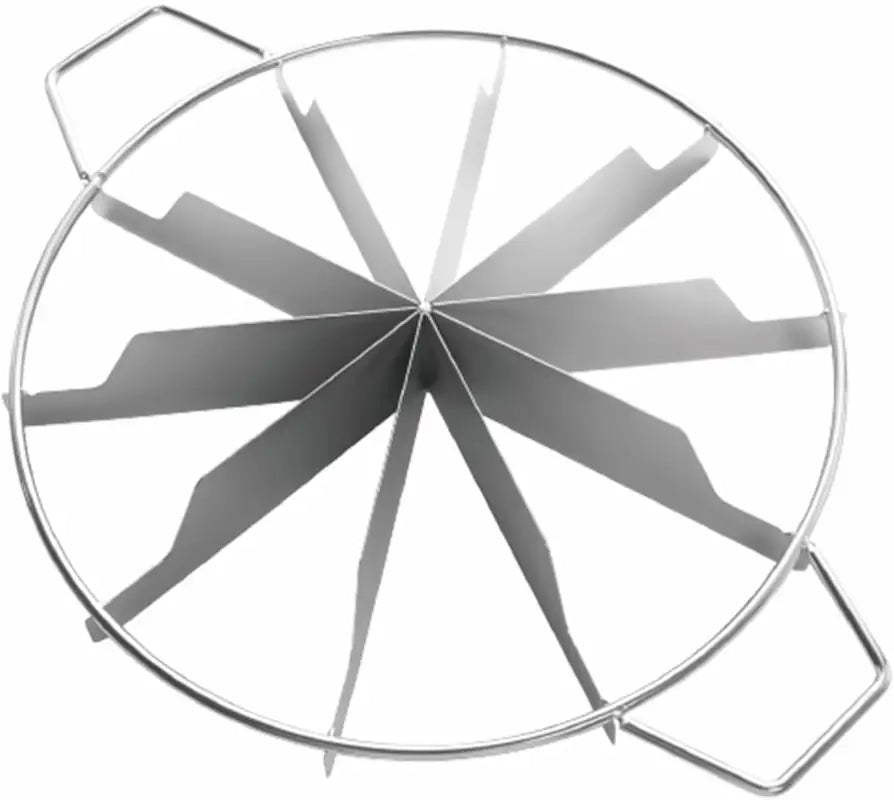 Stainless Steel Pie Cutter: 10-Slice Design for Pizza, Cookies & Pastries - Take Fire