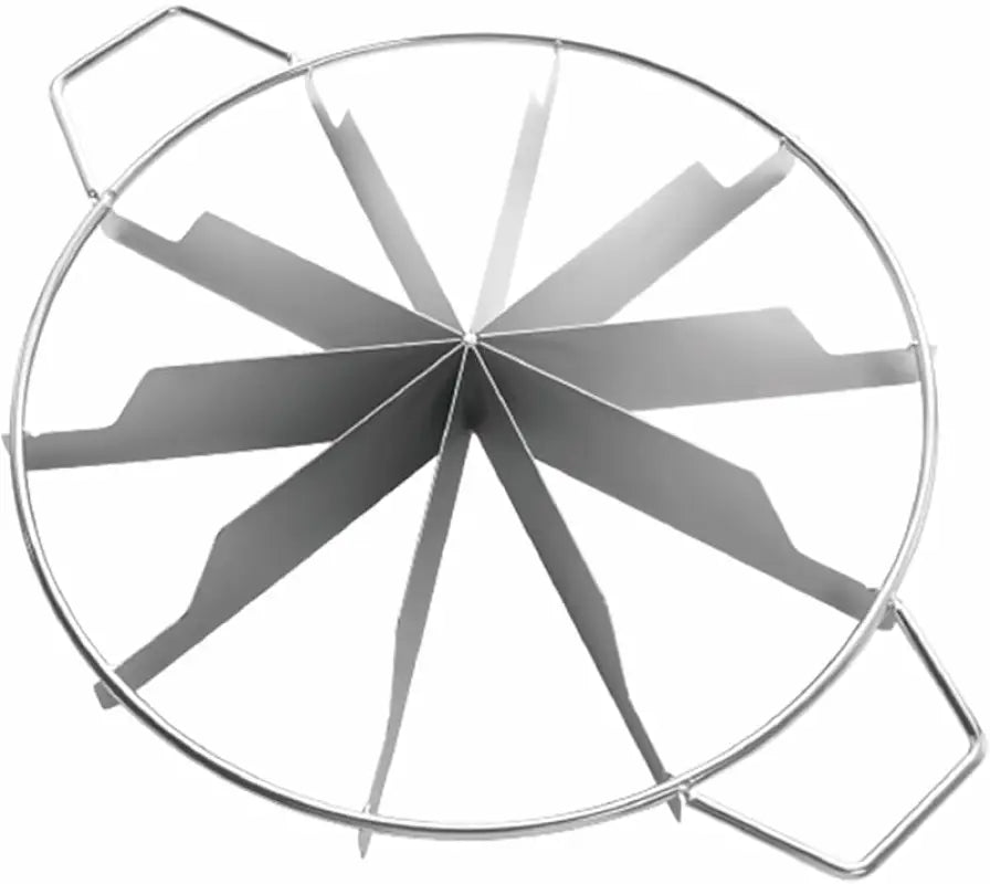 Stainless Steel Pie Cutter: 10-Slice Design for Pizza, Cookies & Pastries - Take Fire