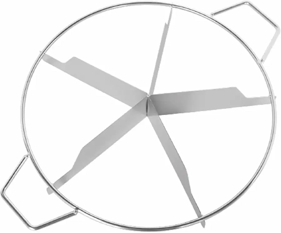 Stainless Steel Pie Cutter: 10-Slice Design for Pizza, Cookies & Pastries - Take Fire