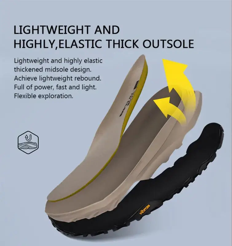Vibram Waterproof Hiking Shoes - 户外鞋