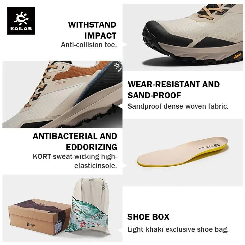 Vibram Waterproof Hiking Shoes - 户外鞋