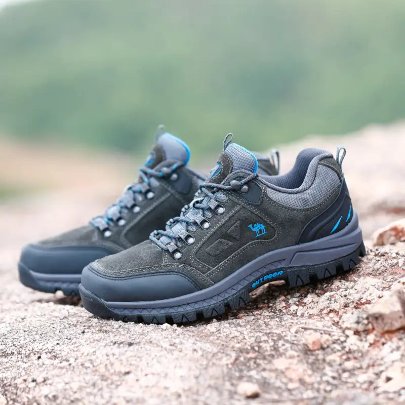 Waterproof Tactical Hiking Shoes - Grey Blue / 41 - 户外鞋